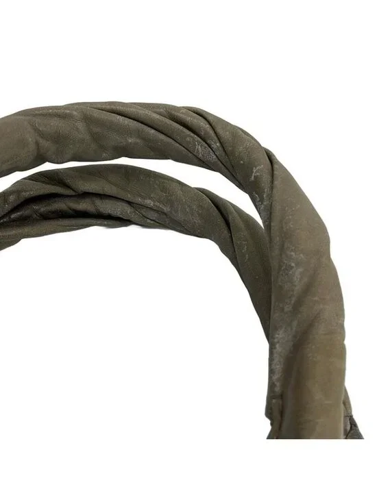 Miu Miu Tote Gray Beige Leather - Picture 9 of 15